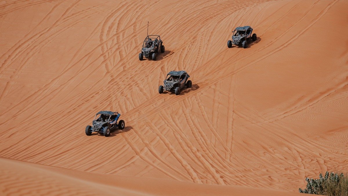 High-Performance Can-Am Maverick Desert Buggy Self-Drive Tour with VIP Camp Access